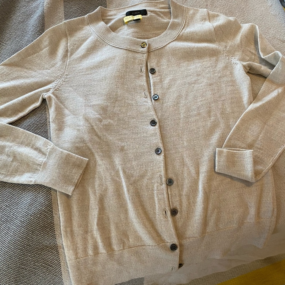 J Crew Merino Wool Cardigan